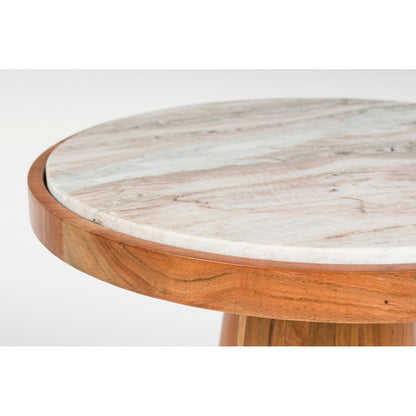 White Label Living Bijzettafel Mees Marmer - KwaliteitWonen.nl