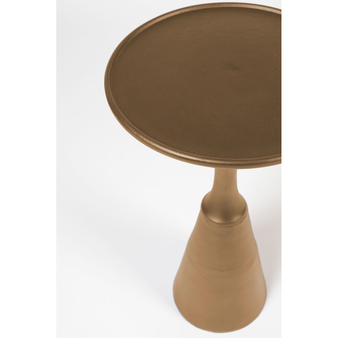 White Label Living Bijzettafel Noah Antiek Messing - KwaliteitWonen.nl
