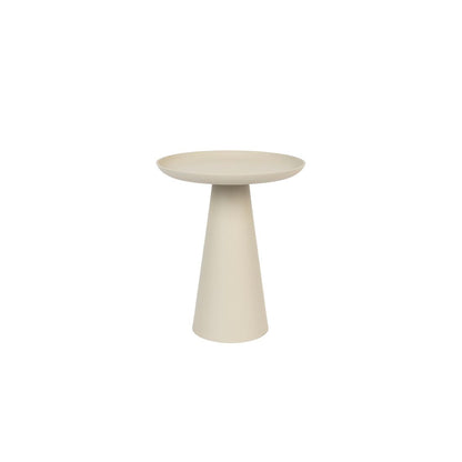 White Label Living Bijzettafel Ringar Wit Beige M - KwaliteitWonen.nl