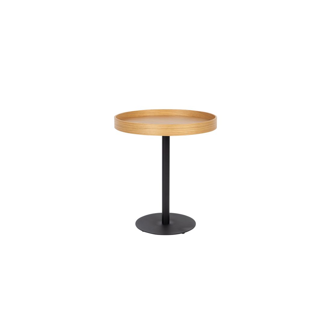 White Label Living Bijzettafel Yuri Naturel Eiken S - KwaliteitWonen.nl
