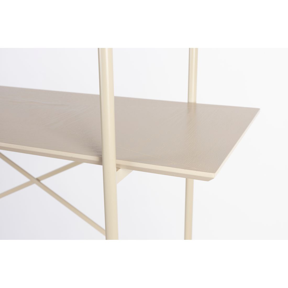 White Label Living Boekenkast Marcio Beige - KwaliteitWonen.nl
