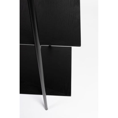 White Label Living Boekenkast Marcio Zwart - KwaliteitWonen.nl