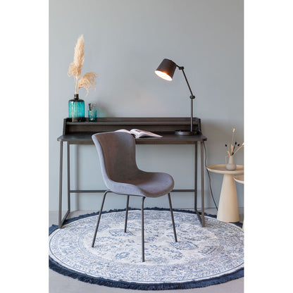 White Label Living Bureautafel Giorgio Zwart - KwaliteitWonen.nl