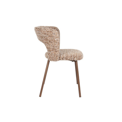 White Label Living Chair Chelsea Brown - KwaliteitWonen.nl