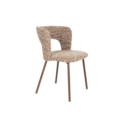 White Label Living Chair Chelsea Brown - KwaliteitWonen.nl