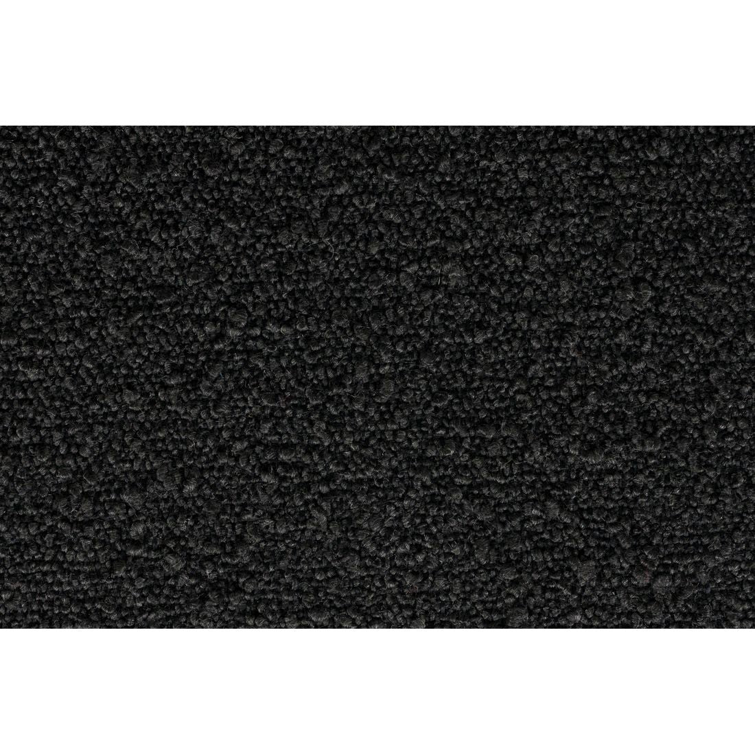 White Label Living Chair Jolien Black/Black Bouclé - KwaliteitWonen.nl