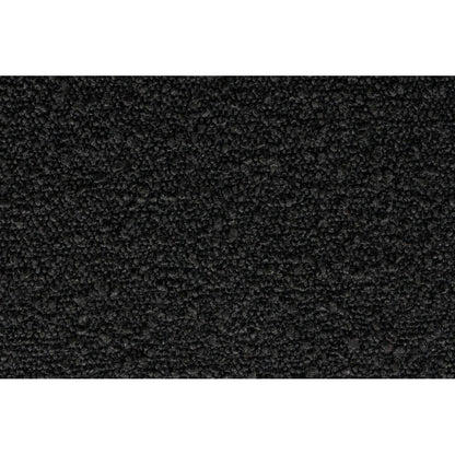 White Label Living Chair Jolien Black/Black Bouclé - KwaliteitWonen.nl