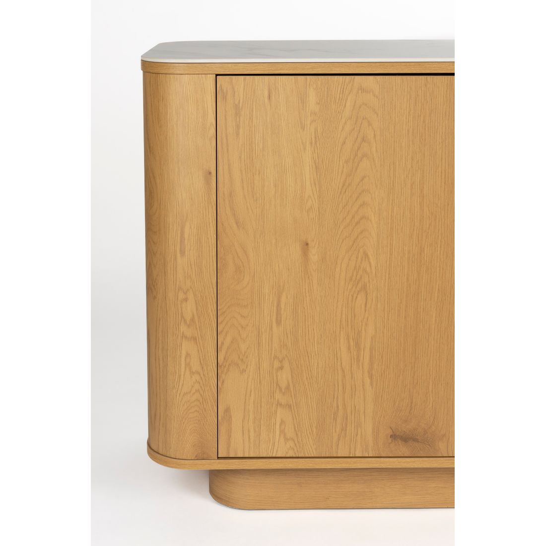 White Label Living Dressoir Almira Hoog Eiken - KwaliteitWonen.nl