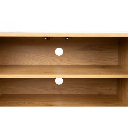 White Label Living Dressoir Almira Laag Eiken - KwaliteitWonen.nl