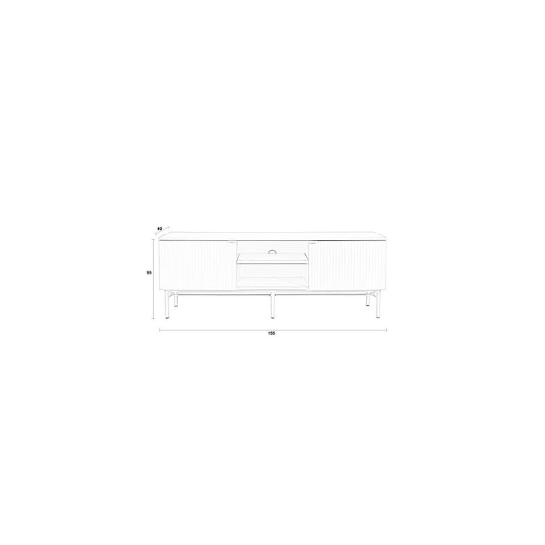 White Label Living Dressoir Cayo - KwaliteitWonen.nl