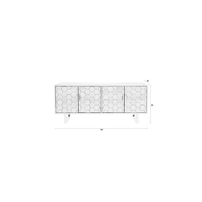 White Label Living Dressoir Linc Laag - KwaliteitWonen.nl