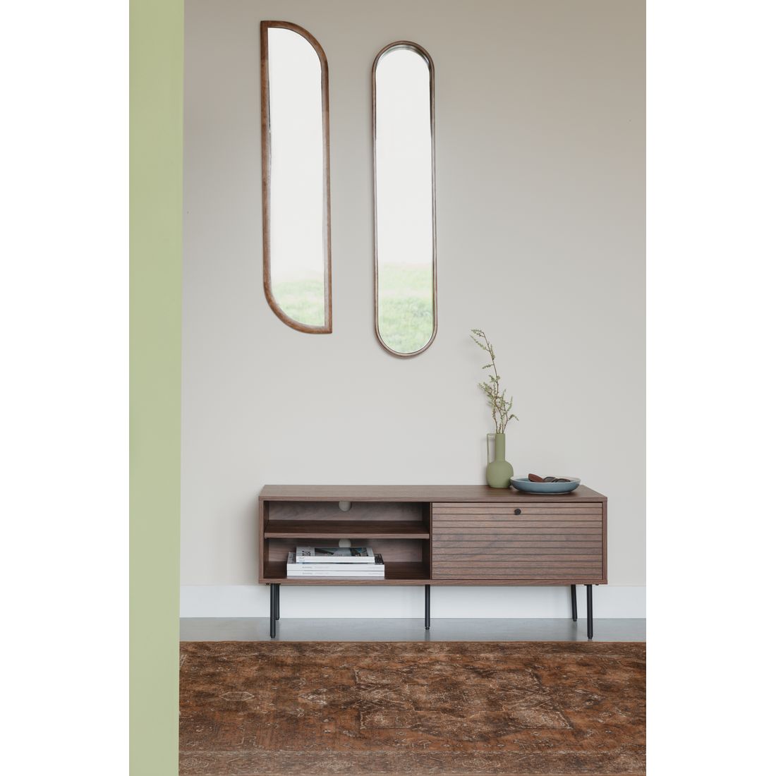 White Label Living Dressoir Stripes Laag - KwaliteitWonen.nl