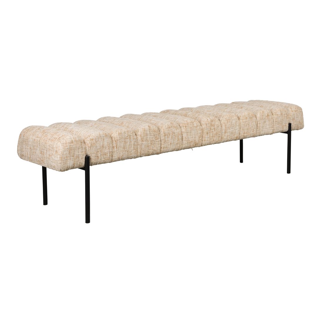 White Label Living Eetkamerbank Jethro 160cm - KwaliteitWonen.nl