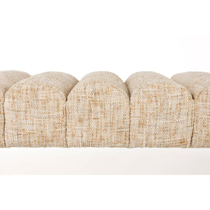 White Label Living Eetkamerbank Jethro 180cm - KwaliteitWonen.nl