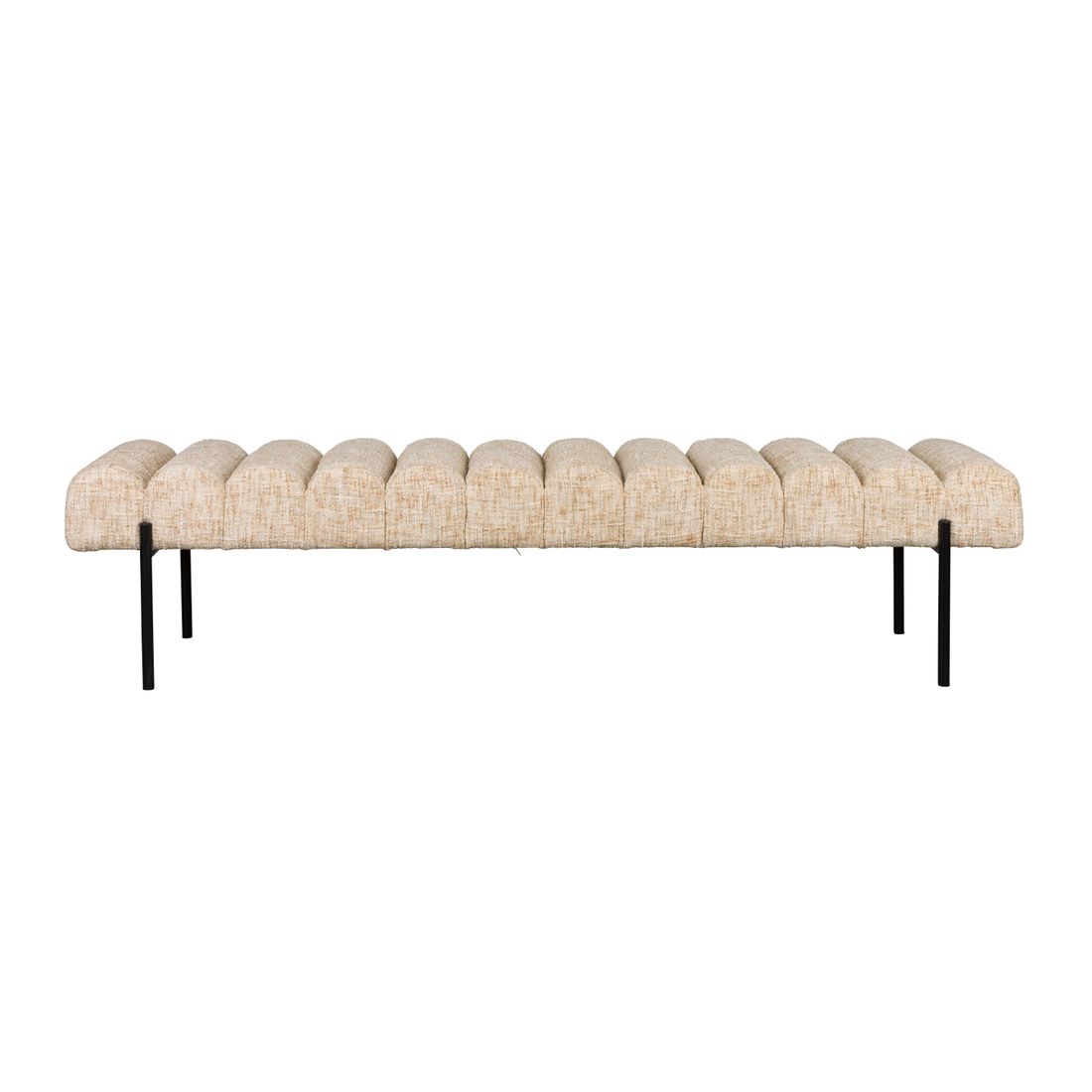 White Label Living Eetkamerbank Jethro 180cm - KwaliteitWonen.nl