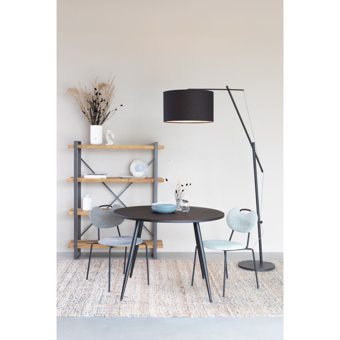 White Label Living Eetkamerstoel Aspen Lichtgroen - KwaliteitWonen.nl