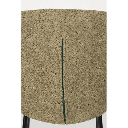 White Label Living Eetkamerstoel Ayle Moss Groen - KwaliteitWonen.nl
