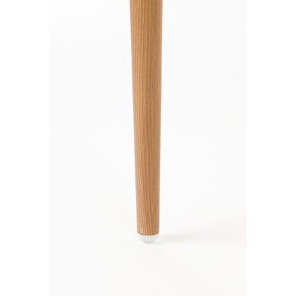 White Label Living Eetkamerstoel Che Naturel Eiken - KwaliteitWonen.nl