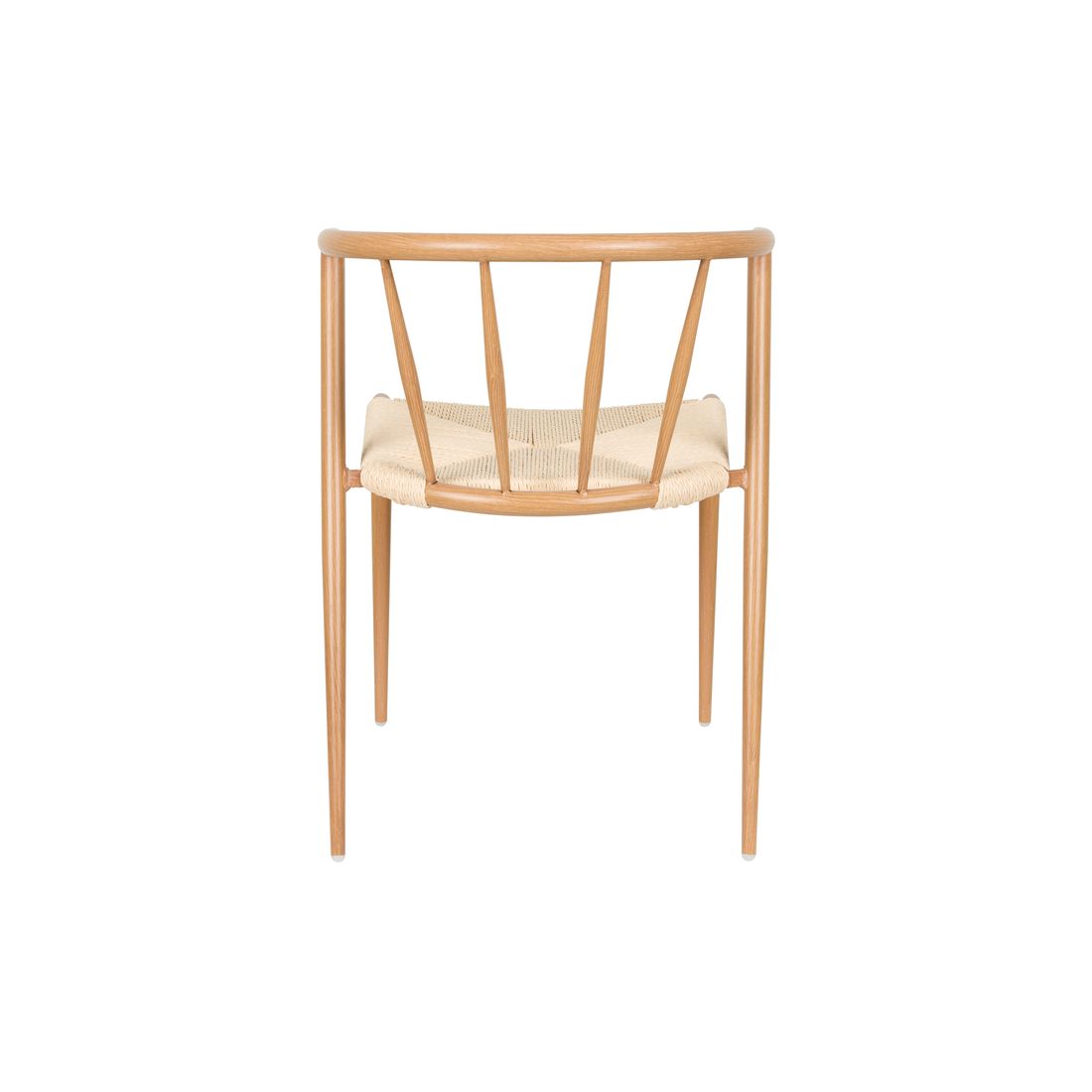 White Label Living Eetkamerstoel Che Naturel Eiken - KwaliteitWonen.nl