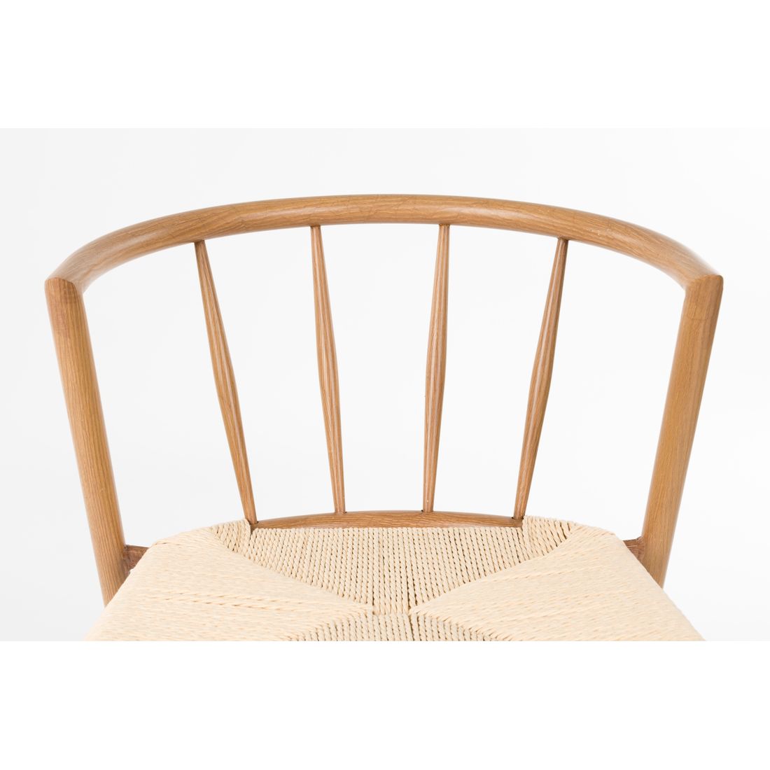 White Label Living Eetkamerstoel Che Naturel Eiken - KwaliteitWonen.nl
