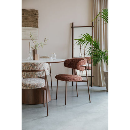 White Label Living Eetkamerstoel Claes Wit - KwaliteitWonen.nl