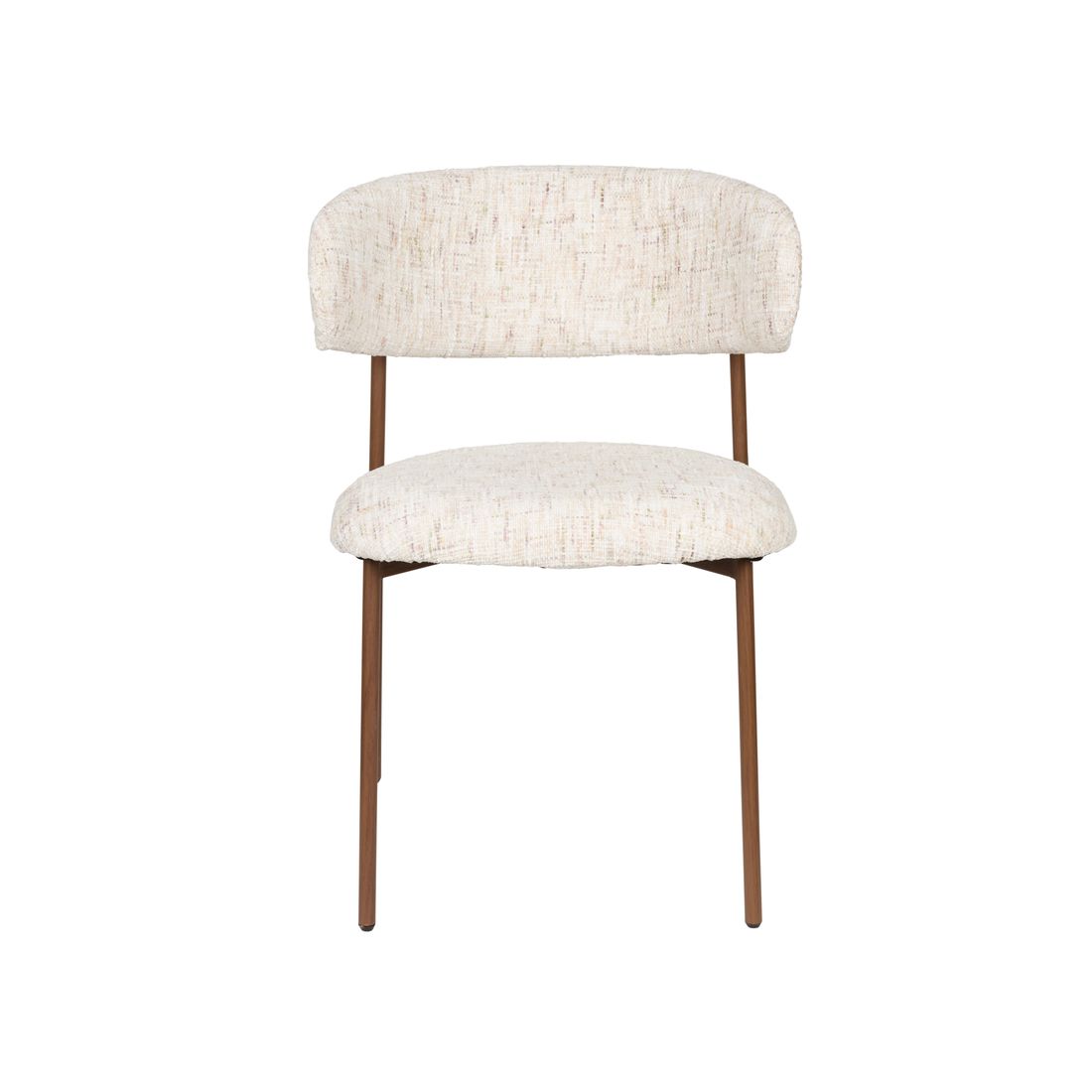 White Label Living Eetkamerstoel Claes Wit - KwaliteitWonen.nl