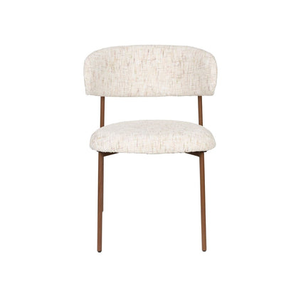 White Label Living Eetkamerstoel Claes Wit - KwaliteitWonen.nl