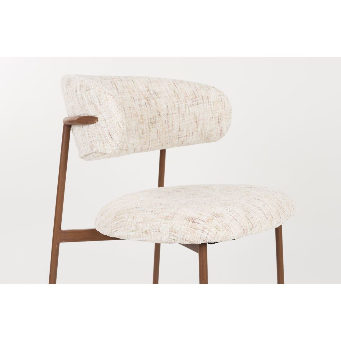 White Label Living Eetkamerstoel Claes Wit - KwaliteitWonen.nl