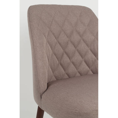 White Label Living Eetkamerstoel Conway Beige - KwaliteitWonen.nl