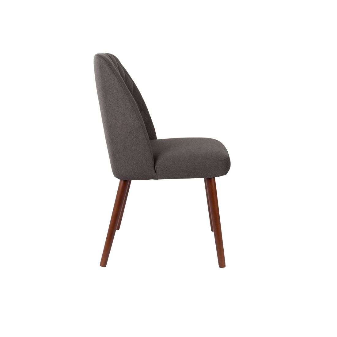 White Label Living Eetkamerstoel Conway Donkergrijs - KwaliteitWonen.nl
