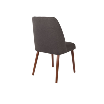 White Label Living Eetkamerstoel Conway Donkergrijs - KwaliteitWonen.nl