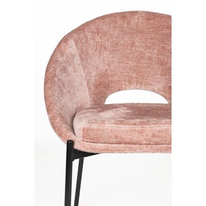White Label Living Eetkamerstoel Dando Roze - KwaliteitWonen.nl