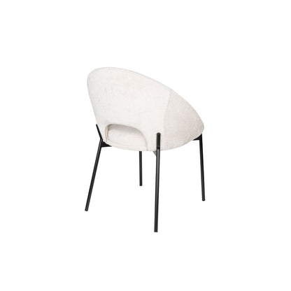 White Label Living Eetkamerstoel Dando Wit - KwaliteitWonen.nl