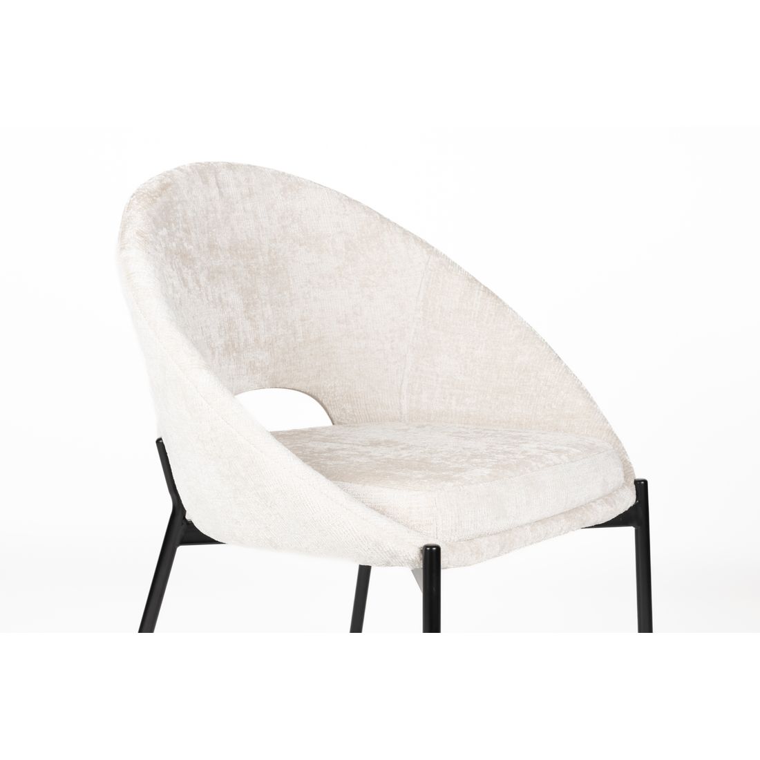 White Label Living Eetkamerstoel Dando Wit - KwaliteitWonen.nl
