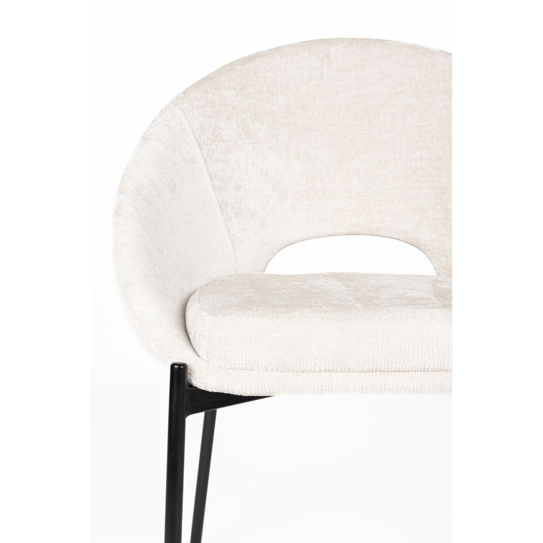 White Label Living Eetkamerstoel Dando Wit - KwaliteitWonen.nl
