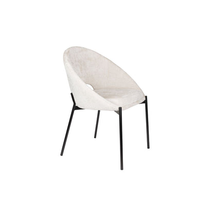 White Label Living Eetkamerstoel Dando Wit - KwaliteitWonen.nl