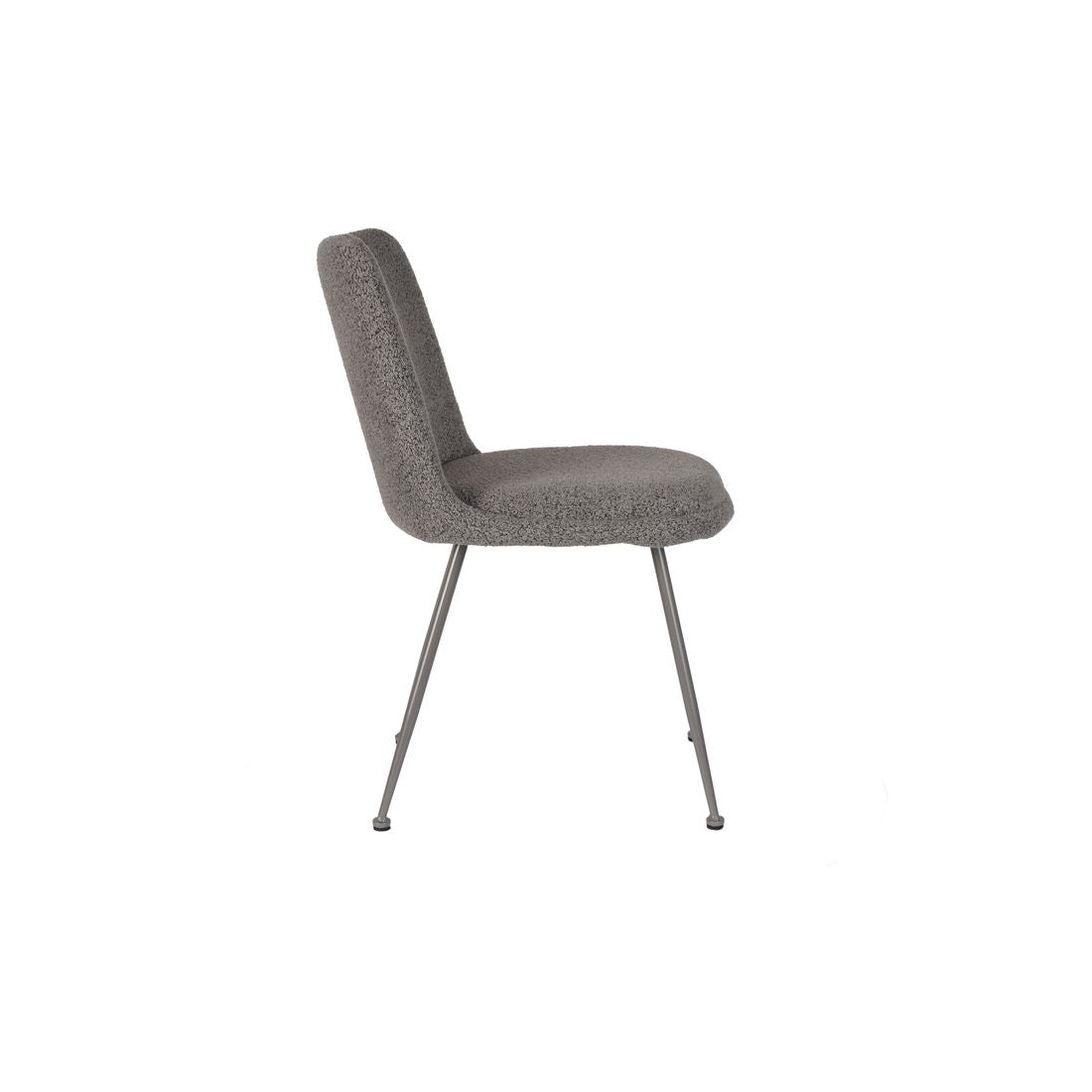 White Label Living Eetkamerstoel Fijs Grijs - KwaliteitWonen.nl