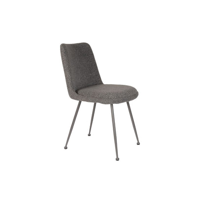 White Label Living Eetkamerstoel Fijs Grijs - KwaliteitWonen.nl