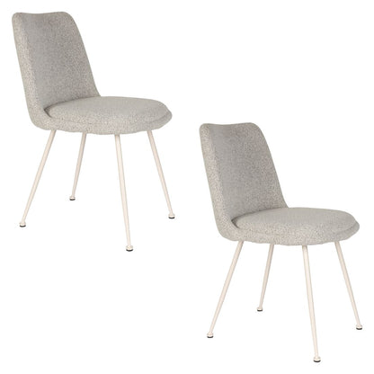White Label Living Eetkamerstoel Fijs Wit - KwaliteitWonen.nl