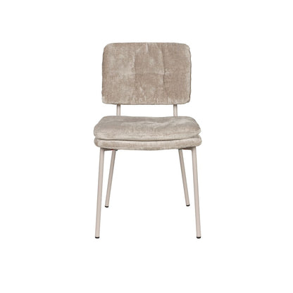 White Label Living Eetkamerstoel Franck Beige - KwaliteitWonen.nl