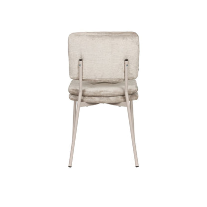 White Label Living Eetkamerstoel Franck Beige - KwaliteitWonen.nl