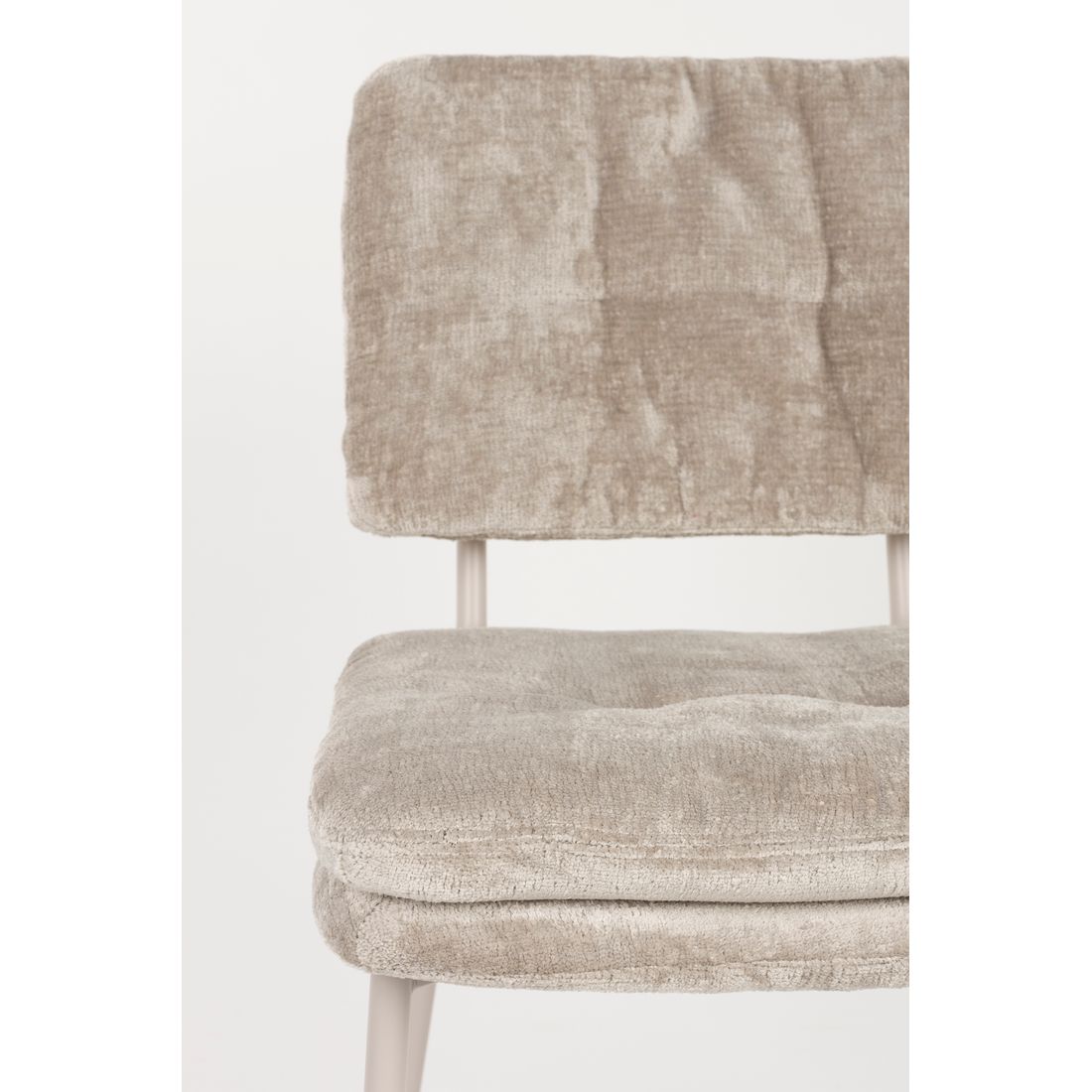 White Label Living Eetkamerstoel Franck Beige - KwaliteitWonen.nl