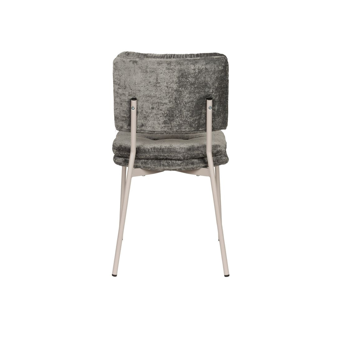 White Label Living Eetkamerstoel Franck Grijs - KwaliteitWonen.nl
