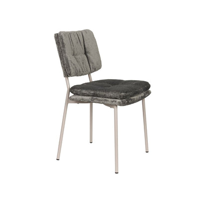 White Label Living Eetkamerstoel Franck Grijs - KwaliteitWonen.nl