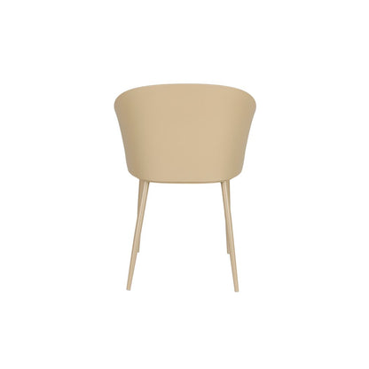 White Label Living Eetkamerstoel Gigi Beige - KwaliteitWonen.nl