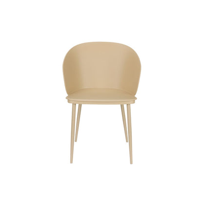 White Label Living Eetkamerstoel Gigi Beige - KwaliteitWonen.nl