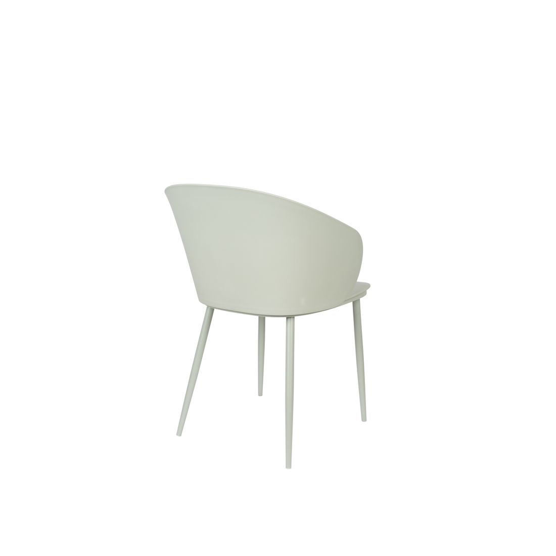 White Label Living Eetkamerstoel Gigi Groen - KwaliteitWonen.nl