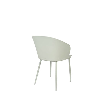 White Label Living Eetkamerstoel Gigi Groen - KwaliteitWonen.nl