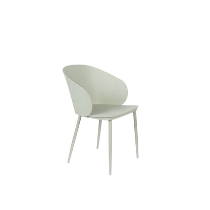 White Label Living Eetkamerstoel Gigi Groen - KwaliteitWonen.nl