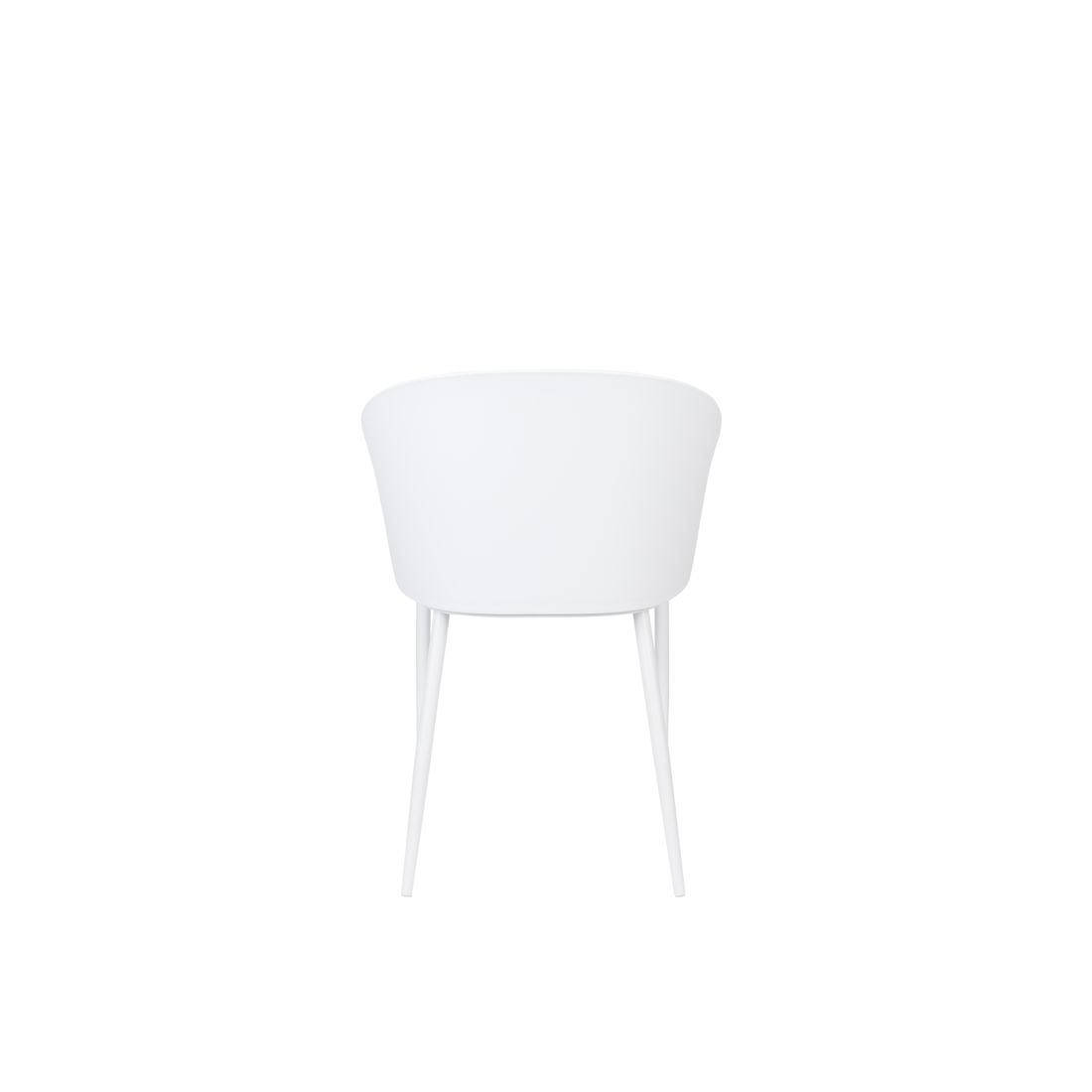 White Label Living Eetkamerstoel Gigi Wit - KwaliteitWonen.nl